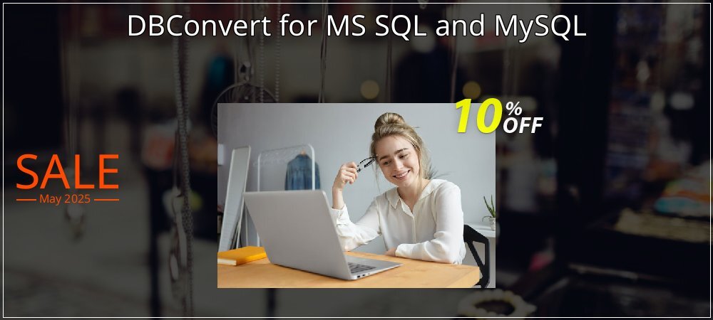 DBConvert for MS SQL and MySQL coupon on National Memo Day offer