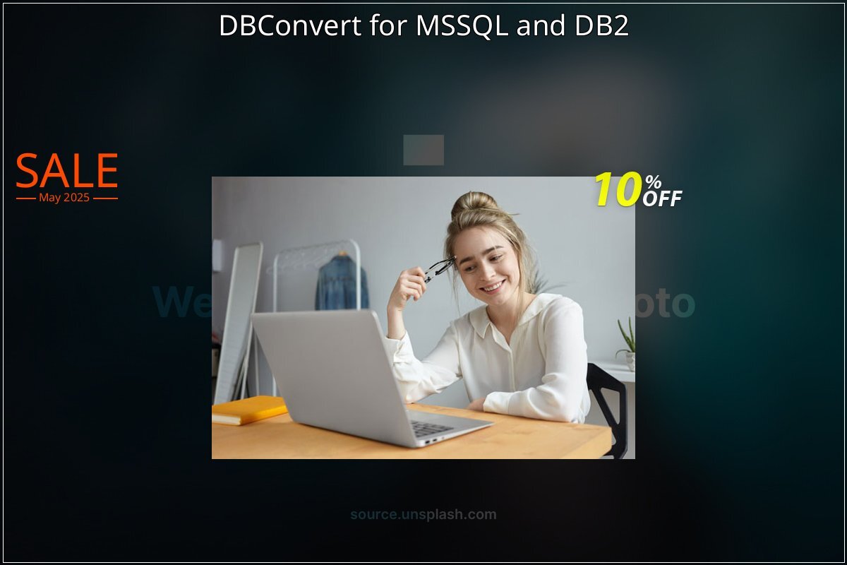 DBConvert for MSSQL and DB2 coupon on National Smile Day offering discount