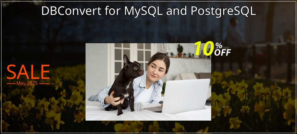 DBConvert for MySQL and PostgreSQL coupon on World Party Day offering sales