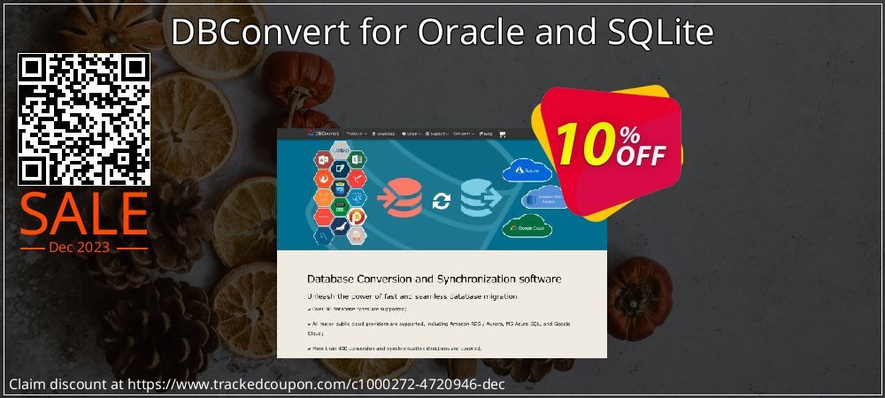 DBConvert for Oracle and SQLite coupon on World Party Day deals