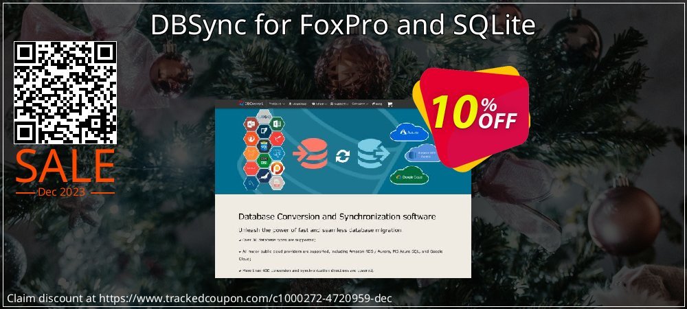 DBSync for FoxPro and SQLite coupon on Tell a Lie Day offering sales