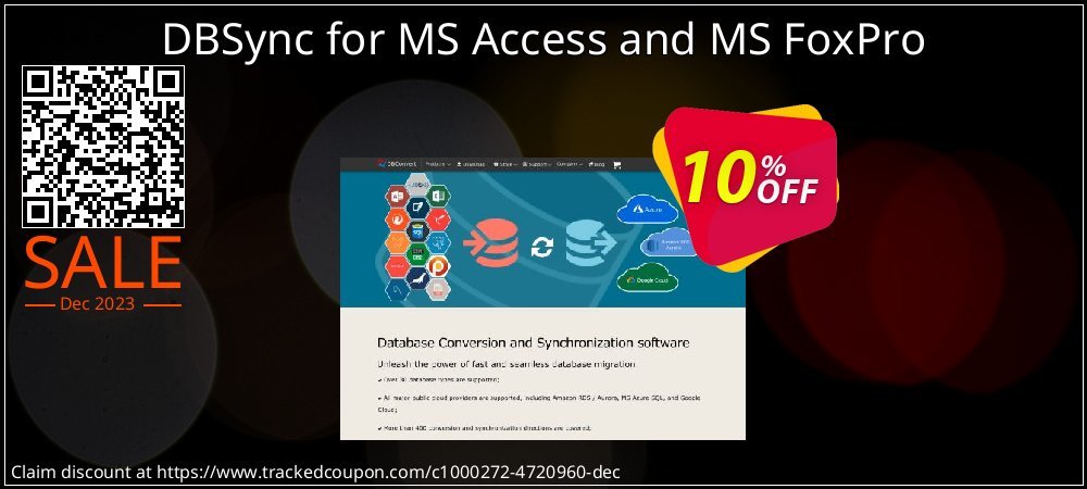 DBSync for MS Access and MS FoxPro coupon on National Walking Day super sale