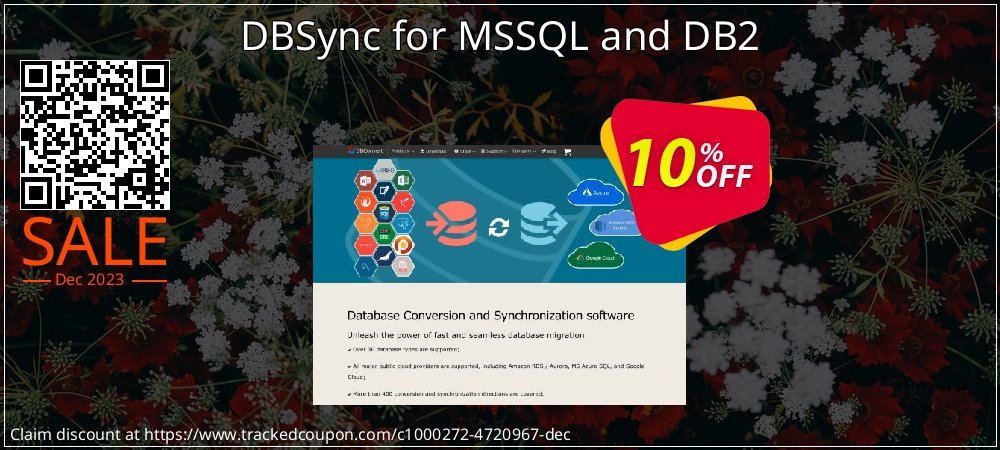DBSync for MSSQL and DB2 coupon on April Fools' Day offering discount