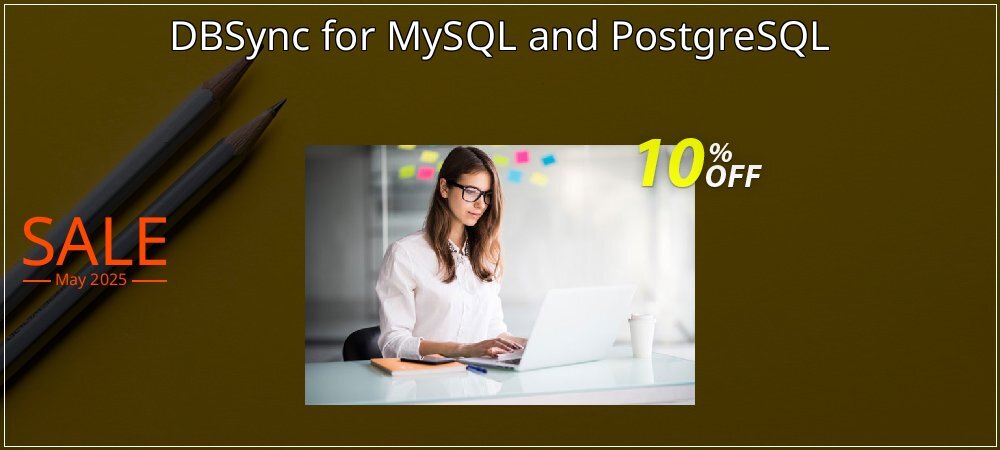 DBSync for MySQL and PostgreSQL coupon on April Fools' Day offering sales