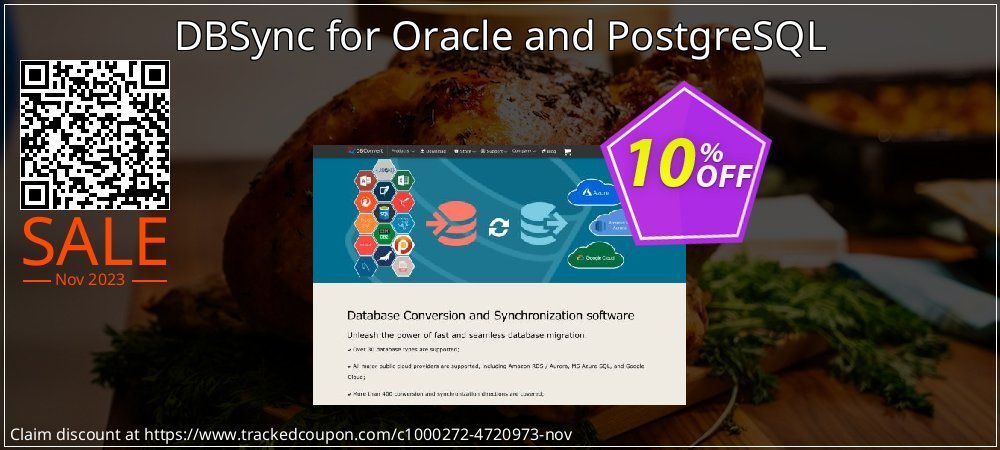DBSync for Oracle and PostgreSQL coupon on Easter Day deals