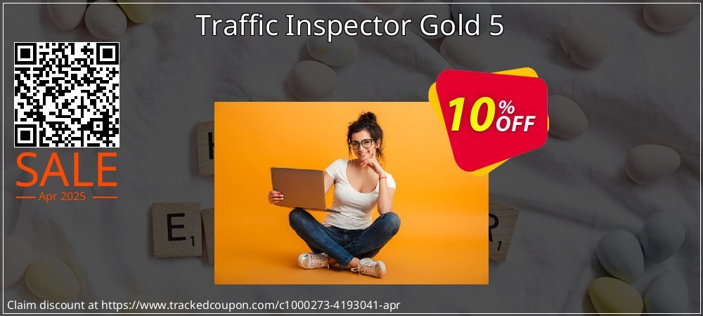 Traffic Inspector Gold 5 coupon on World Party Day deals