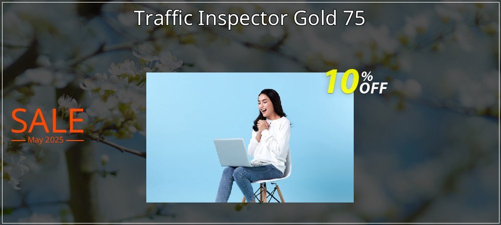 Traffic Inspector Gold 75 coupon on Mother Day deals
