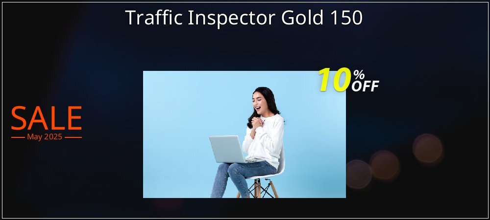 Traffic Inspector Gold 150 coupon on National Pizza Party Day sales