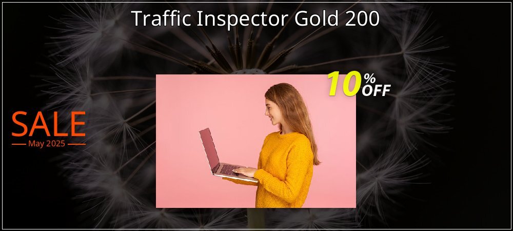 Traffic Inspector Gold 200 coupon on Constitution Memorial Day discounts