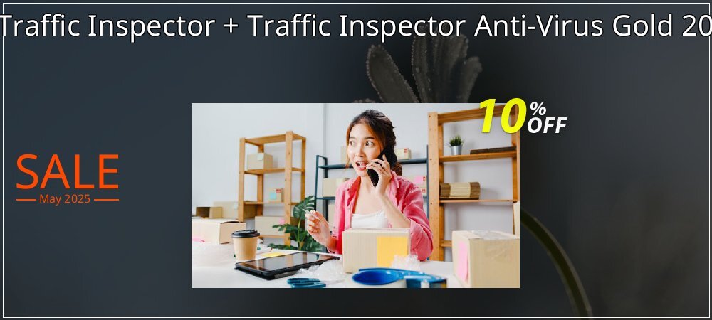 Traffic Inspector + Traffic Inspector Anti-Virus Gold 20 coupon on World Party Day discount