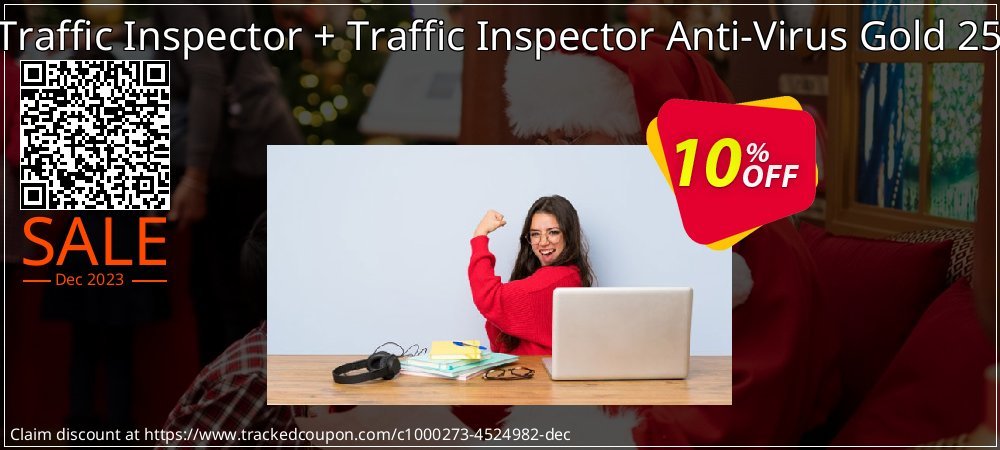 Traffic Inspector + Traffic Inspector Anti-Virus Gold 25 coupon on April Fools' Day offering discount