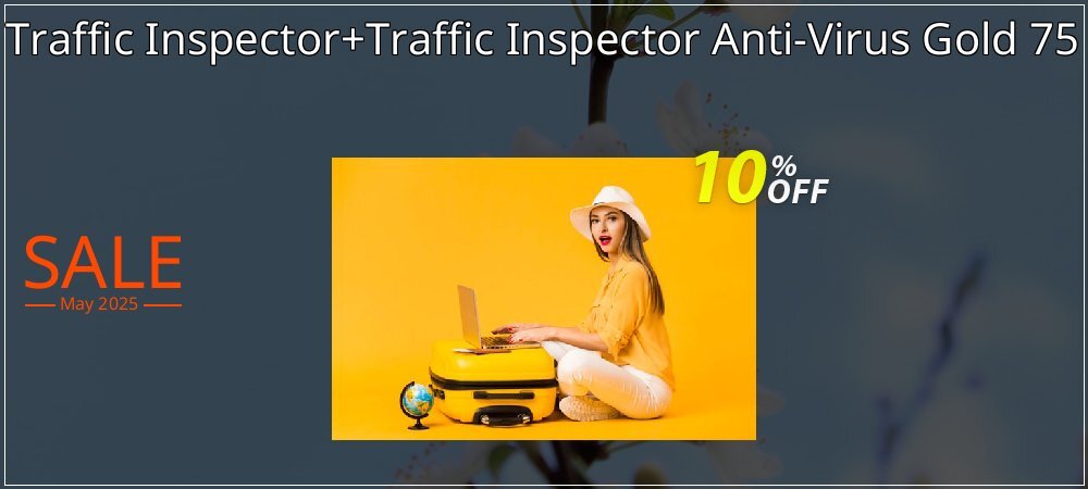 Traffic Inspector+Traffic Inspector Anti-Virus Gold 75 coupon on World Party Day promotions