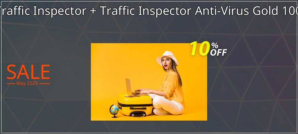 Traffic Inspector + Traffic Inspector Anti-Virus Gold 100 coupon on April Fools' Day sales