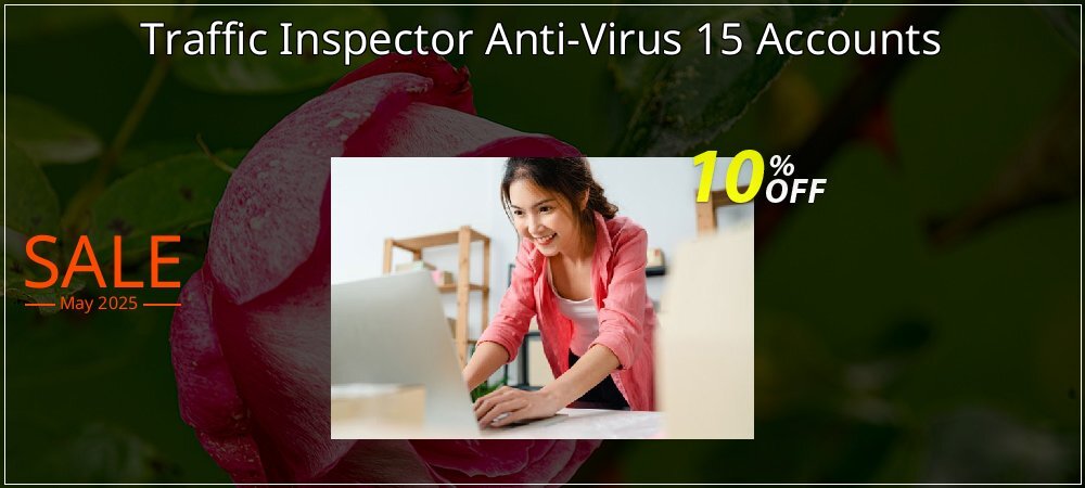 Traffic Inspector Anti-Virus 15 Accounts coupon on Working Day promotions