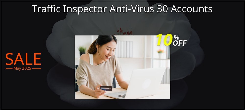 Traffic Inspector Anti-Virus 30 Accounts coupon on Mother Day offer