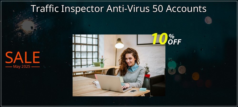 Traffic Inspector Anti-Virus 50 Accounts coupon on National Memo Day offering discount
