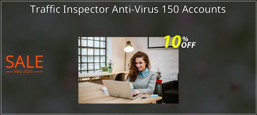 Traffic Inspector Anti-Virus 150 Accounts coupon on National Walking Day super sale