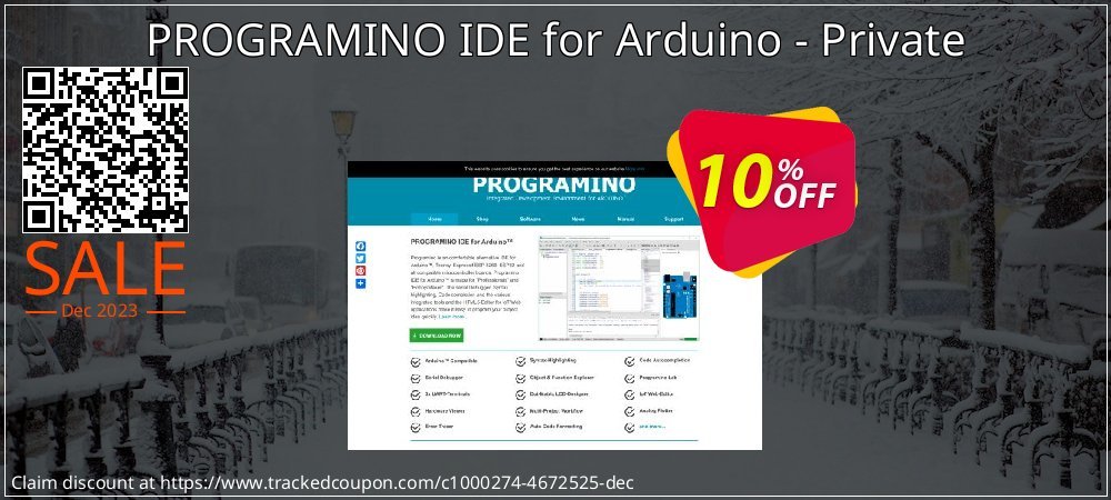 PROGRAMINO IDE for Arduino - Private coupon on Mother Day discount