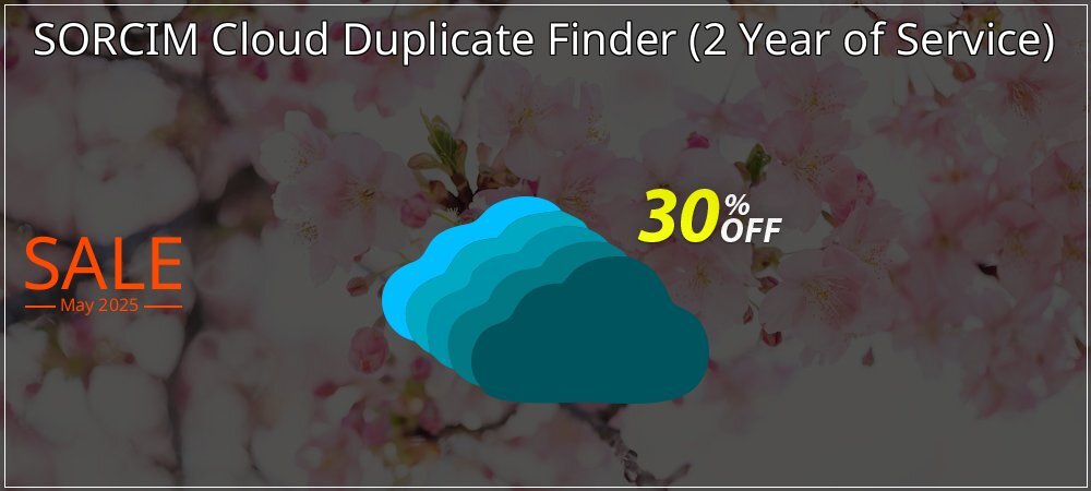 SORCIM Cloud Duplicate Finder - 2 Year of Service  coupon on April Fools' Day offering sales