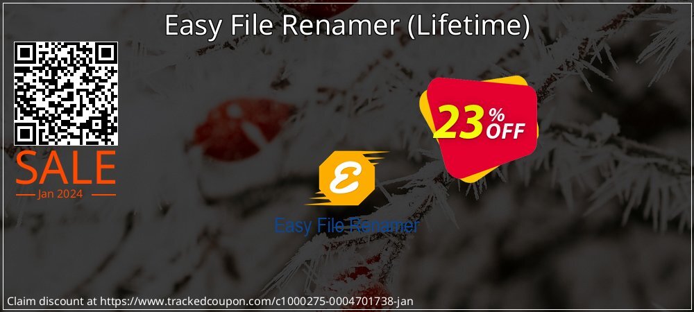 Easy File Renamer - Lifetime  coupon on Easter Day offer