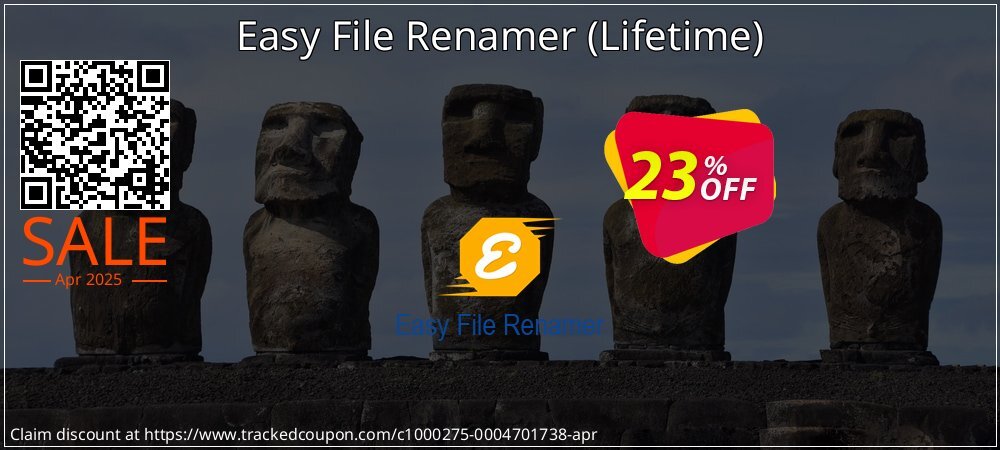 Easy File Renamer - Lifetime  coupon on Easter Day offer