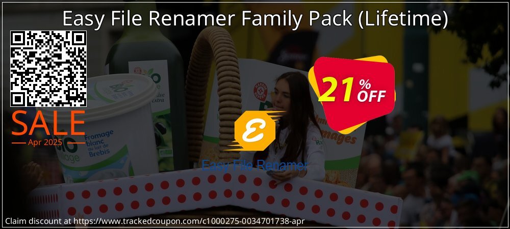 Easy File Renamer Family Pack - Lifetime  coupon on Constitution Memorial Day super sale