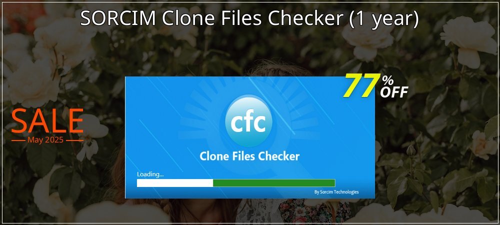 SORCIM Clone Files Checker - 1 year  coupon on April Fools' Day deals