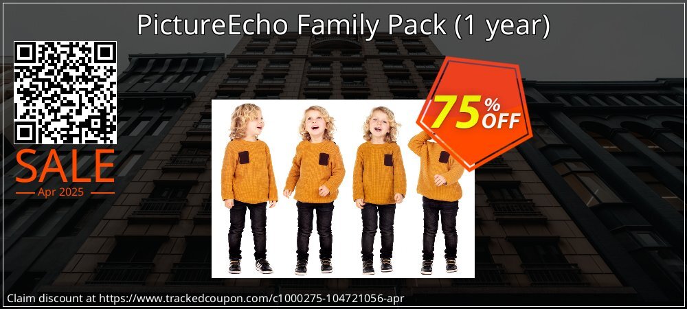 PictureEcho Family Pack - 1 year  coupon on World Party Day discounts