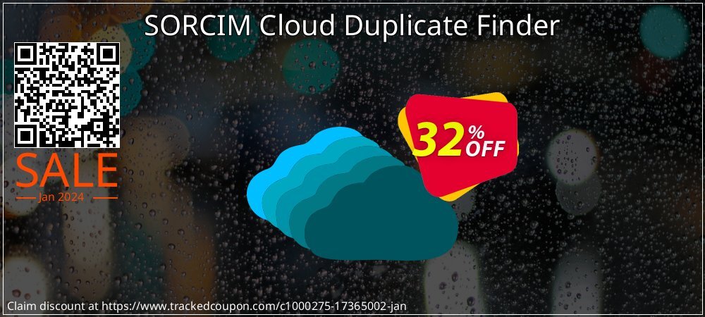 SORCIM Cloud Duplicate Finder coupon on Melbourne Cup Day discount