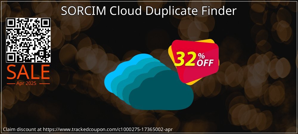 SORCIM Cloud Duplicate Finder coupon on April Fools' Day offering sales