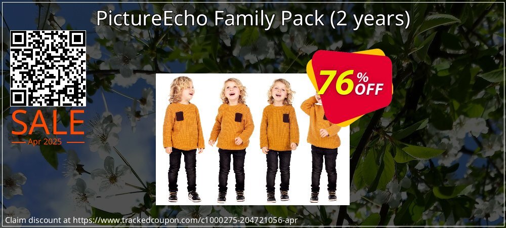 PictureEcho Family Pack - 2 years  coupon on World Party Day promotions