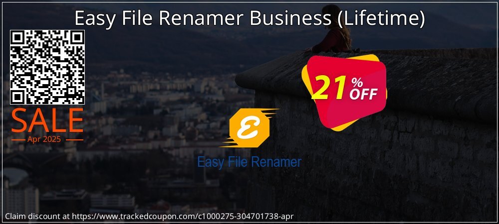 Easy File Renamer Business - Lifetime  coupon on Easter Day offering sales