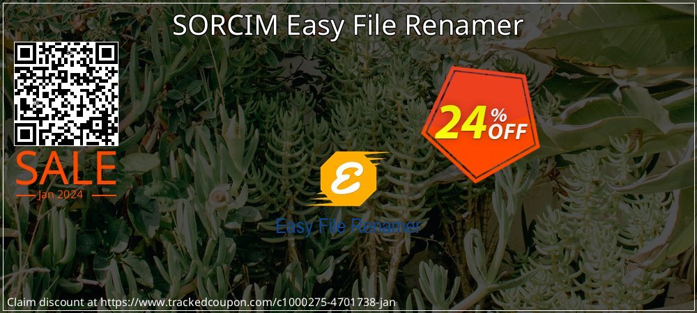 SORCIM Easy File Renamer coupon on Virtual Vacation Day deals
