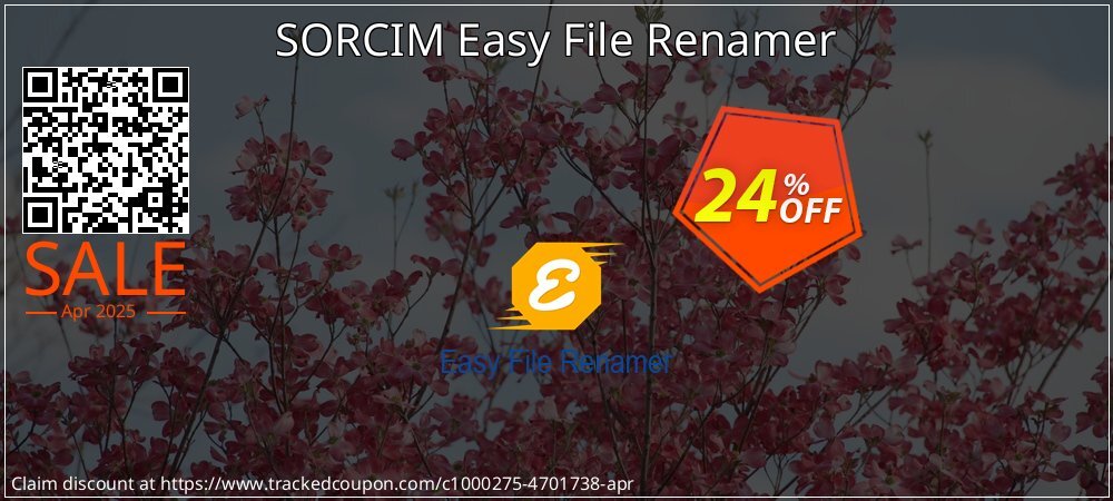 SORCIM Easy File Renamer coupon on Easter Day offer