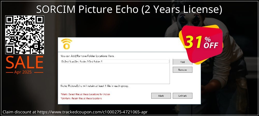 SORCIM Picture Echo - 2 Years License  coupon on National Walking Day super sale