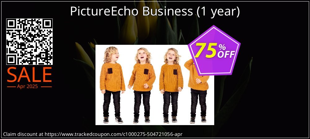 PictureEcho Business - 1 year  coupon on World Party Day offer