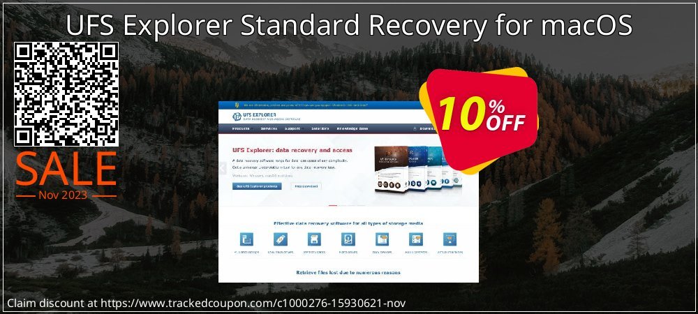 UFS Explorer Standard Recovery for macOS coupon on World Party Day sales