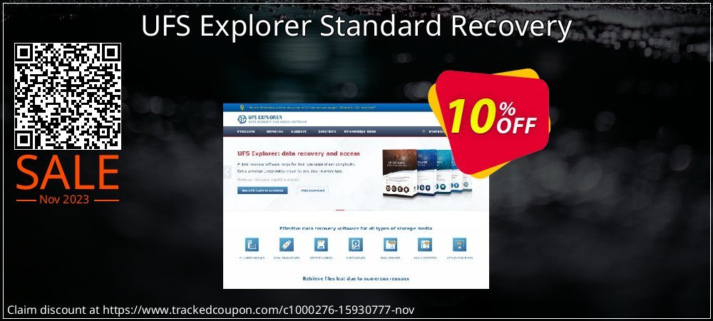 UFS Explorer Standard Recovery coupon on April Fools' Day discount