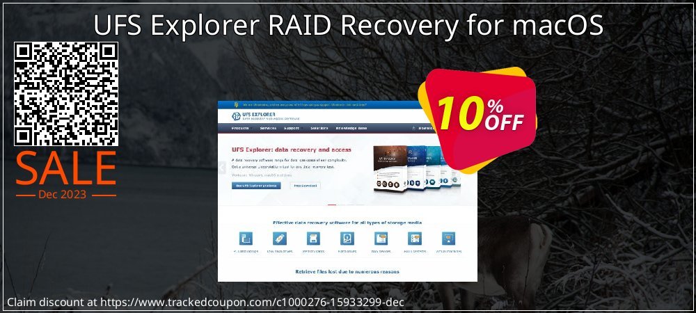 UFS Explorer RAID Recovery for macOS coupon on April Fools' Day offering discount