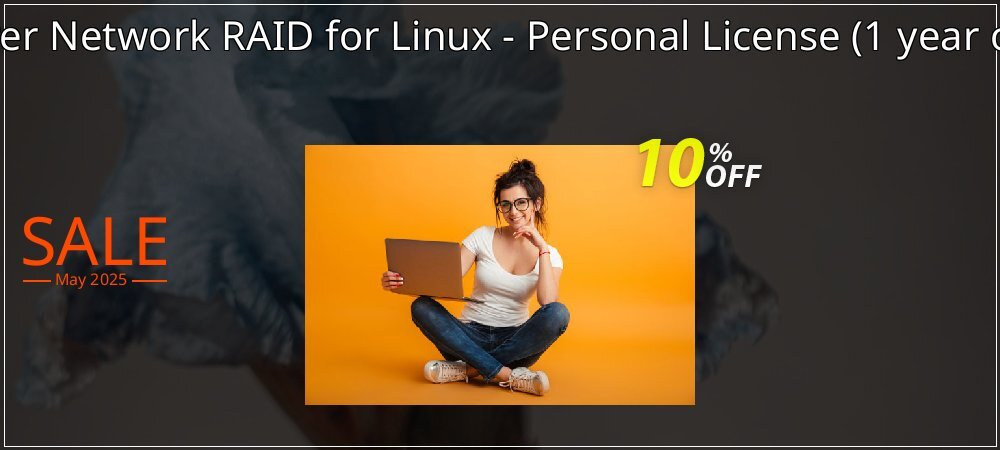 UFS Explorer Network RAID for Linux - Personal License - 1 year of updates  coupon on World Party Day offer