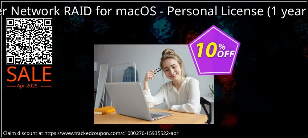 UFS Explorer Network RAID for macOS - Personal License - 1 year of updates  coupon on April Fools' Day offering sales