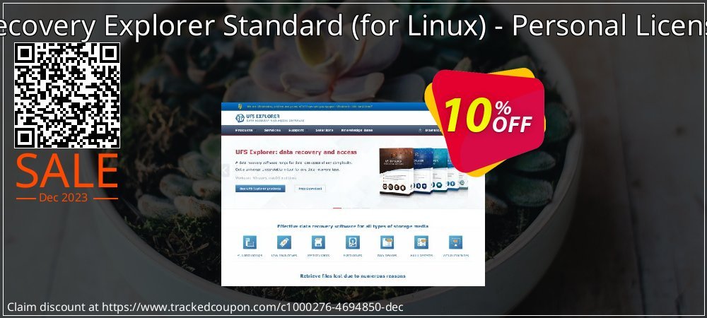 Recovery Explorer Standard - for Linux - Personal License coupon on World Backup Day promotions