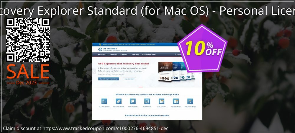 Recovery Explorer Standard - for Mac OS - Personal License coupon on Palm Sunday sales