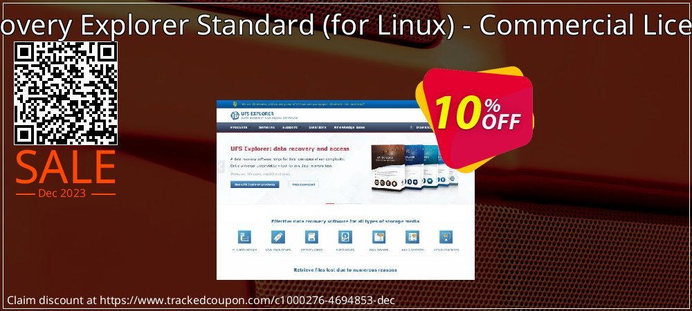 Recovery Explorer Standard - for Linux - Commercial License coupon on Easter Day discount