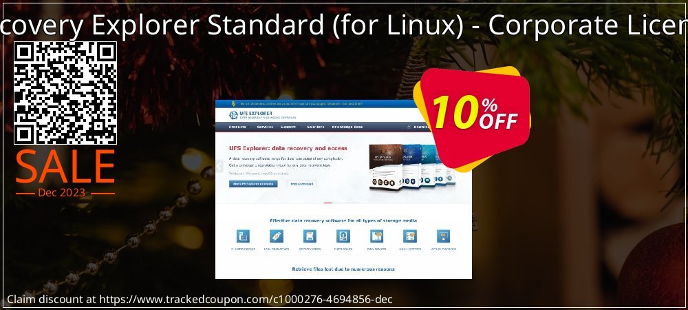 Recovery Explorer Standard - for Linux - Corporate License coupon on Palm Sunday offering sales