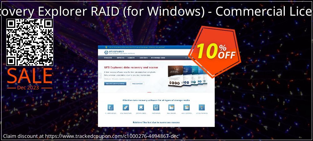 Recovery Explorer RAID - for Windows - Commercial License coupon on April Fools' Day promotions