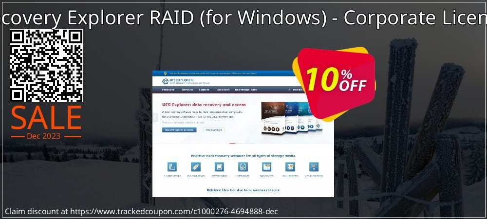 Recovery Explorer RAID - for Windows - Corporate License coupon on Virtual Vacation Day deals