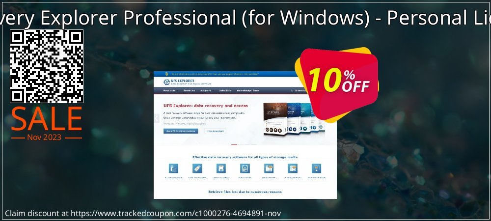 Recovery Explorer Professional - for Windows - Personal License coupon on World Party Day offering sales