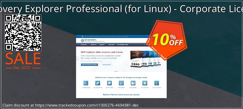 Recovery Explorer Professional - for Linux - Corporate License coupon on Palm Sunday offering discount