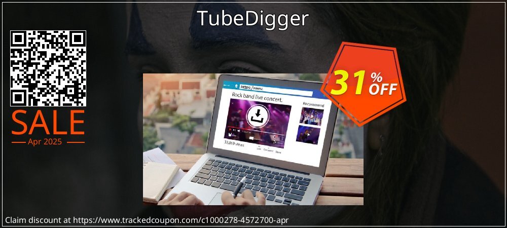 TubeDigger coupon on National Walking Day sales